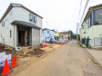 接道状況および現場風景　【立川市一番町２丁目】住まいの事なら地元で豊富な実績を誇る、地域密着の当社へお任せ下さい！