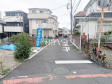 接道状況および現場風景　【志木市本町２丁目】