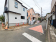 接道状況および現場風景　【新座市野寺２丁目】