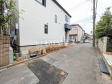 接道状況および現場風景　【新座市野寺２丁目】