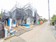 現場風景　【八王子市富士見町】まだまだ建築中ですが、ぜひ現地をご覧になりませんか？上棟の状態は建築中にしかご覧になれません！
