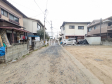 接道状況および現場風景　【福岡市西区下山門２丁目】