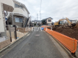 接道状況および現場風景　【練馬区土支田１丁目】