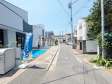接道状況および現場風景　【杉並区浜田山１丁目】