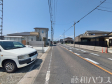 接道状況および現場風景　【小牧市小針２丁目】