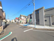 接道状況および現場風景　【東大和市清原４丁目】