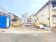 外観　【小平市仲町】
まだまだ建築中ですが、ぜひ現地をご覧になりませんか？基礎・上棟の状態は建築中にしかご覧になれません！ 