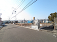接道状況および現場風景　【八王子市大塚】