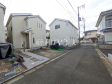 接道状況および現場風景　【小平市花小金井４丁目】