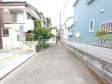 接道状況および現場風景　【新座市石神５丁目】