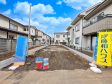 《現場風景》調布市立北ノ台小学校より徒歩約9分（約650m）通学を見守るご家族も安心な立地。　　【調布市深大寺北町５丁目】