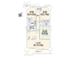間取図　【ベルシャトゥ八王子台町】