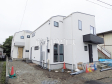 足場が外れて実際の外観が見えてきました。完成までもう少しです。　【小金井市貫井南町２丁目】