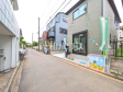 接道状況および現場風景　【所沢市大字松郷】