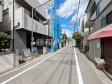 接道状況および現場風景　【杉並区下井草４丁目】