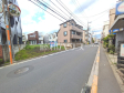 接道状況および現場風景　【小平市小川町１丁目】