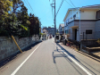 接道状況および現場風景　【世田谷区尾山台２丁目】