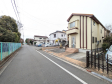 接道状況および現場風景　【立川市若葉町２丁目】
