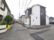 接道状況および現場風景　【所沢市西狭山ケ丘１丁目】