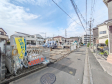 接道状況および現場風景　【立川市柴崎町５丁目】