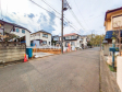 接道状況および現場風景　【清瀬市竹丘２丁目】