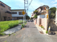 接道状況および現場風景　【世田谷区若林３丁目】