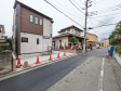 接道状況および現場風景　【立川市幸町４丁目】