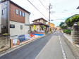 接道状況および現場風景　【立川市幸町４丁目】