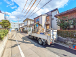 接道状況および現場風景　【立川市幸町４丁目】