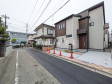 接道状況および現場風景　【立川市幸町４丁目】
