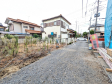 接道状況および現場風景　【東村山市恩多町４丁目】