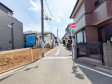 接道状況および現場風景　【中野区丸山２丁目】