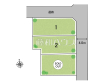 全体区画図　【小金井市前原町３丁目】