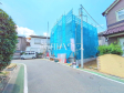 接道状況および現場風景　【富士見市鶴瀬東２丁目】
