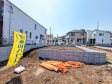 ≪3号棟　外観≫まだまだ建築中ですが、ぜひ現地をご覧になりませんか？基礎・上棟の状態は建築中にしかご覧になれません！ 【狛江市西野川４丁目】