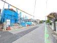 接道状況および現場風景　【所沢市大字下安松】