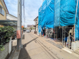 接道状況および現場風景　【小平市小川西町５丁目】