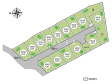全体区画図　【八王子市大谷町】