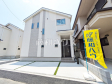 ≪A号棟　外観≫生活に溶け込むシンプルなデザインの外観が魅力の新邸です。　【府中市四谷５丁目】