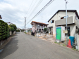 接道状況および現場風景　【立川市西砂町２丁目】