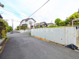 接道状況および現場風景　【八王子市絹ケ丘１丁目】