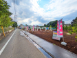 接道状況および現場風景　【立川市幸町５丁目】