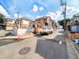接道状況および現場風景　【清瀬市中里６丁目】