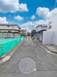 接道状況および現場風景　【練馬区立野町】