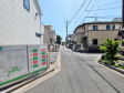接道状況および現場風景　【練馬区土支田３丁目】