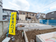 ≪2号棟　外観≫対面キッチンや リビングに階段を配置しました。いつでも家族の顔が見えるのがメリットとして喜ばれています。 　　【調布市上石原１丁目】