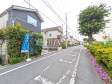 接道状況および現場風景　【練馬区関町南４丁目】