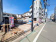 接道状況および現場風景　【練馬区北町２丁目】