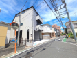 接道状況および現場風景　【世田谷区千歳台６丁目】