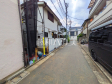 接道状況および現場風景　【中野区弥生町１丁目】
